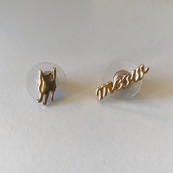 kate spade Jewelry - Kate Spade Cat’s Meow Earrings